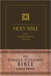 NIV-SINGLE-COLUMN-BIBLE-(LARGE-PRINT)-HC