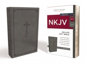 0513GY-NKJV-DELUXE-GIFT-BIBLE-GRAY-LEATHERSOFT