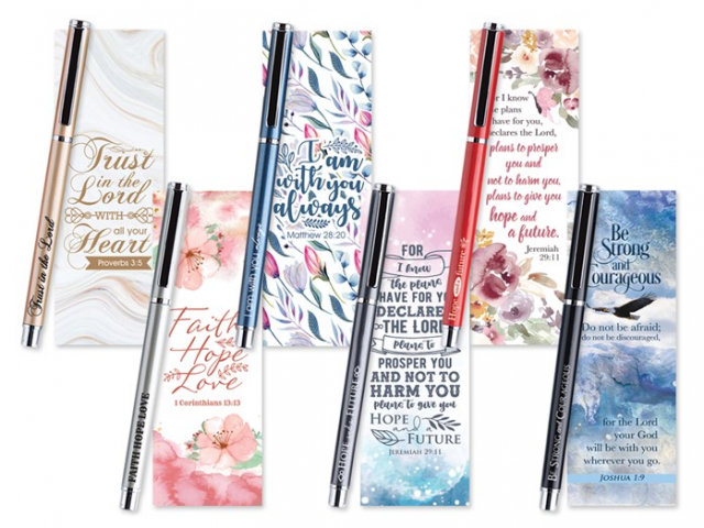 Gel Pens With Bookmarks Gift Set Trust In The Lord Proverbs 3 5 gel-pens-with-bookmarks-gift-set-trust-in-the-lord-proverbs-3-5